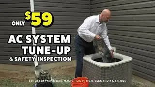 Your AC Deserves Some TLC &ndash; Just $59 for a AC Tune-Up and safety inspection.