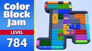 Color Block Jam Level 784 | Every Puzzle Solved! 🎯