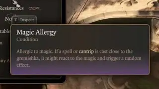 BALDUR'S GATE 3 - Magic Allergy