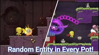 Spelunky 2 but EVERY Pot has a Random Entity