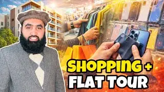 Daily Vlog | Shopping + Flat Tour | Pakistani Lifestyle Vlog / Hamza Majeed 