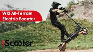 iScooter W12 Off-Road Electric Scooter | Unleash the Beast Performance with 3000W Power