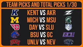 College Basketball Picks & Predictions Today 1/30/26 | NCAAB Picks Today