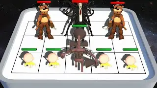 Merge Monster: Monster Fusion 1 ⭐ a-z All Levels Merge Battles