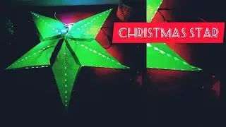 How to make easy paper star at home/ DIY/ star lantern for Christmas decorations/ Fold with passion