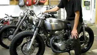 Holiday customs honda cb 450 #3