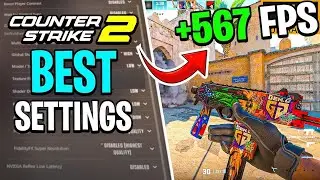 🔧How To Boost FPS, FIX Lag And FPS Drops In CS2📈✅| Counter-Strike 2 Max FPS | Best Settings!