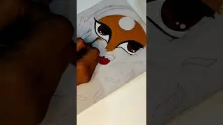 Rajasthani Folk Painting 🎨🖌️ #art #painting #rajasthani #rajasthan #drawing #music #drawing #artist