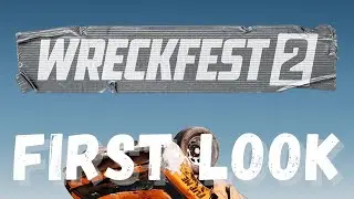 Unleashing Mayhem: Wreckfest 2 Early Access on Ultrawide Display!