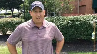 Chris Harriman talks course maintenance during #AJGACattailCreek