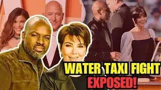 Kris Jenner SNAPS at Corey Gamble After Bezos Wedding Water Taxi Drama!