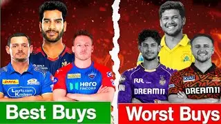 BEST BUYS AND WORST BUYS IN IPL AUCTION |MI,RCB ,CSK,SRH,RR,LSG,GT| CRICKET WALAH #ipl2026