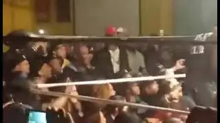 SHAQ walked into the BX Fight Club&hellip;. and the entire crowd LOST IT 😱🔥