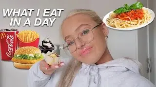 WHAT I EAT IN A DAY *VERY realistic* August 2020