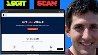 Обзор Aldigrabs.com. Объяснение мошенничества с подарочными картами Aldi на &pound;750. Предупреждение ...