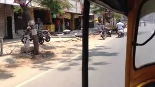 Rickshaw ride in Chennai