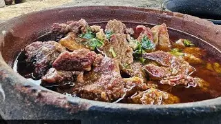 Katwa Gosht Recipe | Shadiyon wala Katwa Gosht | Village Wedding Food | Kashmiri Shab Deg Recipe