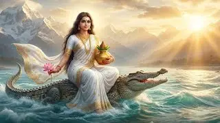 Powerful Ganga Devi Mantra | Om Namo Gangaye Vishwarupini | Morning Prarthana #maghmela2026 