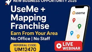 UseMe Social App & Mapping Franchise Business Plan 2025 | Earn Monthly Income from Your Area