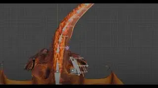 Rigging Tail Bone 尻尾のBone 削除するBone