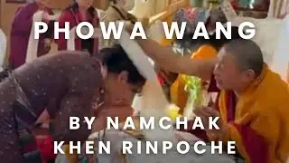 PHOWA Wang by Namchak Khen Rinpoche at Gyuto Monastery for the Tibetan community in Minnesota, 2025.