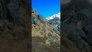Hiking in #sikkim #nepal Border Chumbub La trek #shorts #explore