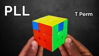 Rubik's cube PLL Tutorial ( T Perm ) one look PLL | advanced CDOP method