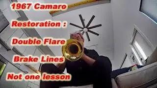 1967 Camaro Restoration : Double flare Brake lines