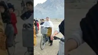 Girls Cycling in Pakistan