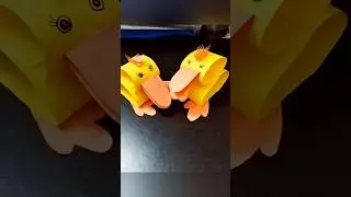How to Make a Paper Duck | Easy Origami Duck Craft for Kids #PaperDuck#diy  #OrigamiDuck #PaperCraft