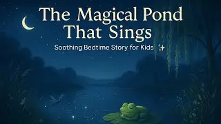 The Magical Pond That Sings | Soothing Bedtime Story for Kids 🌙✨