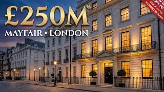 Inside London's $250M Mayfair Regency Townhouse