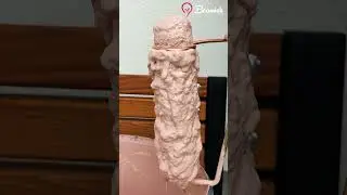 Satisfying Paint Roller Squeezing #satisfying #paintroller #tricks