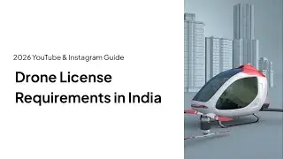 Do You Need a Drone License in India for YouTube & Instagram? (2026 Guide)