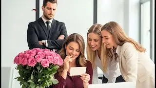 Unsichtbar für ihren Millionärs-Chef – bis Blumen kamen und seine Eifersucht erwachte.“