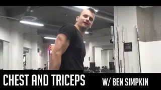 BRUTAL CHEST AND TRICEP Workout | Switching things up w/ Ben Simpkin