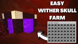 BEST WITHER SKELETON SKULL FARM MINECRAFT 1.19