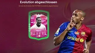 Thierry Henry Centurion mit ''Futties-Countdown'' Evolution abgeschlossen 🧬
