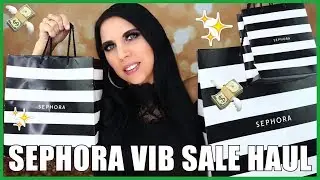 HUGE SEPHORA VIB FALL SALE HAUL (2018) | HOT NEW MAKEUP