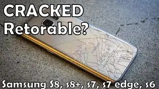 Samsung Galaxy s8 + CRACKED GLASS REPAIR - Restore broken Samsung S8 plus BACK COVER