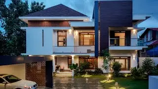 Tropical Kerala home design best amac Architects modern architecture