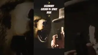 Golden Spirit Bear #rdr2 #explore #fun #animals #game #pvp #rdr #gameplay #rpg #shorts #gaming #gg