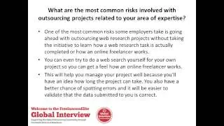 Research Online: Outsourcing Web Research Services