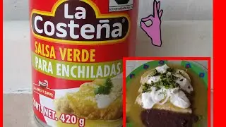 LA COSTE&Ntilde;A SALSA VERDE PARA ENCHILADAS  
