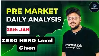 Market Analysis Video 28th January || Nifty Banknifty Sensex|| Trading With Dada #premarketanalysis