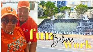 Fun Before Work -At Home Store Haul, Trip To Miami for the UM vs FSU Football Game and more..