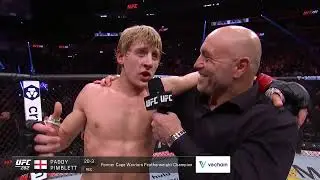 UFC 282: Пэдди Пимблетт - Слова после боя