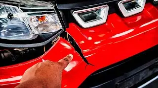 Crack bumper Repair || Plastic Welding Repair @AutomobileService