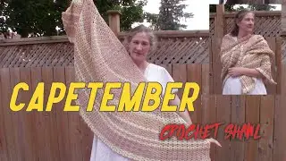 CAPEtember | I Crocheted a Sontag Shawl