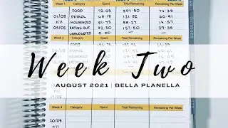 WEEK TWO BUDGET CHECK IN | AUGUST 2021 | BELLA PLANELLA